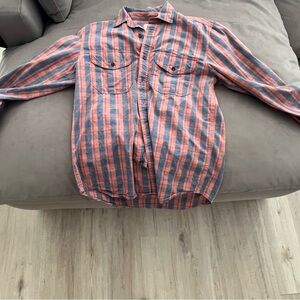 Filson Red and Blue Plaid Shirt
